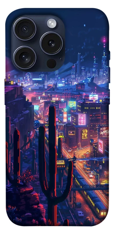 Чохол на Apple iPhone 15 Pro (6.1") Night city фото 1 з 1