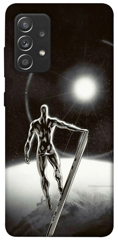 Чохол на Samsung Galaxy A52 4G / A52 5G Срібний серфер фото 1 з 1