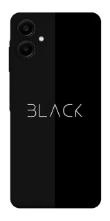 Чехол на Samsung Galaxy A06 Black фото 1 из 1