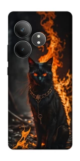 Чохол на Realme GT Neo 6 SE Вогняний кіт фото 1 з 1