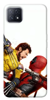 Чехол на Oppo A73 Deadpool and Wolverine фото 1 из 1