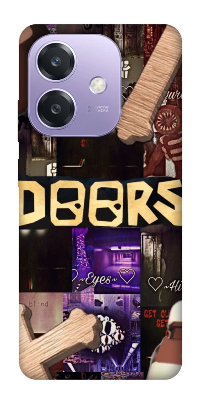 Чехол на Oppo A40m Roblox doors dark mode фото 1 из 1