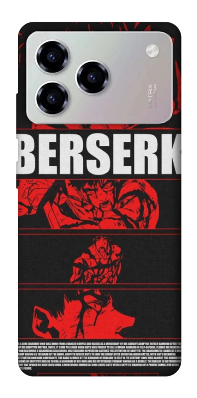 Чохол на ZTE Blade A76 Berserk poster фото 1 з 1