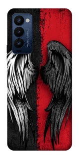 Чехол на TECNO Camon 18 Pro Angel and Devil фото 1 из 1