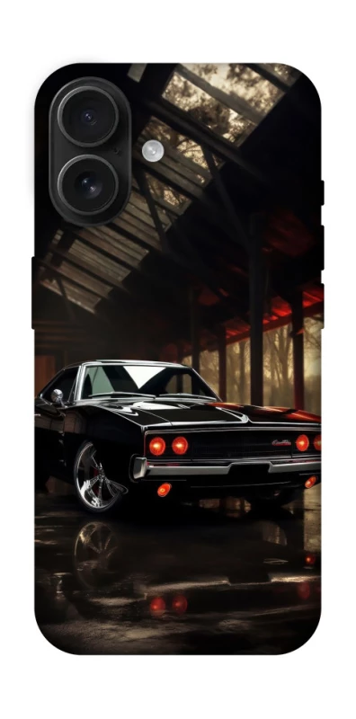 Чохол на Apple iPhone 16 Black classic car фото 1 з 1