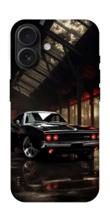 Чехол на Apple iPhone 16 Black classic car фото 1 из 1