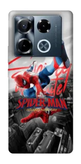 Чехол на Infinix Note 40 Pro 4G Spider Man ver.1 фото 1 из 1