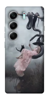 Чехол на Tecno Camon 40 Pro 5G Halloween Witch ver.5 фото 1 из 1