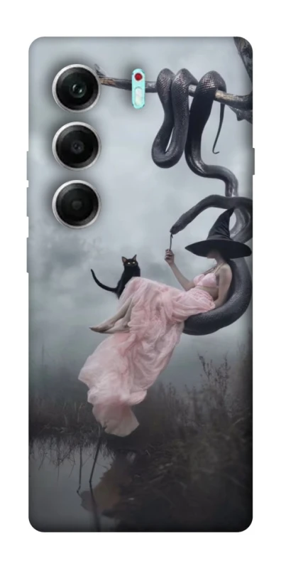 Чохол на Tecno Camon 40 Pro Halloween Witch ver.5 фото 1 з 1