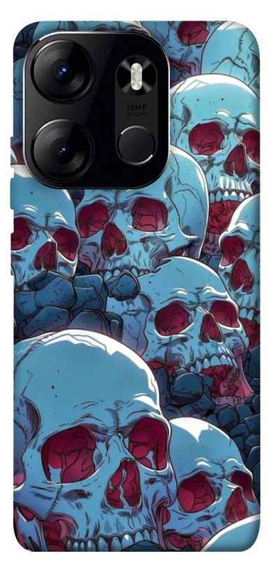 Чехол на Tecno Spark Go 2023 Skulls v2 фото 1 из 1