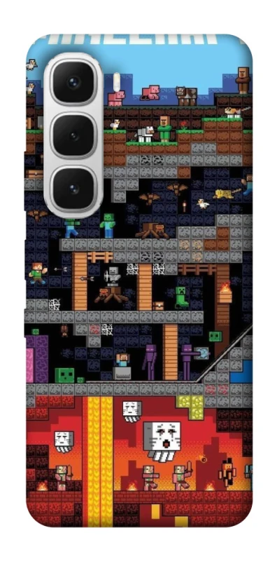 Чохол на Infinix Hot 60i Minecraft фото 1 з 1