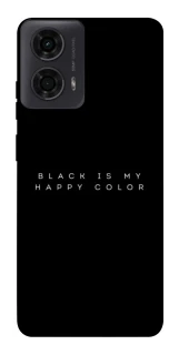 Чехол на Motorola Moto G04 Black color фото 1 из 1