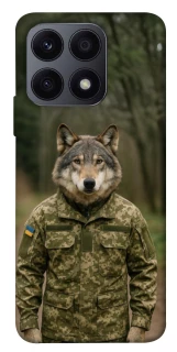 Чехол на Huawei Honor X8a Волк защитник фото 1 из 1