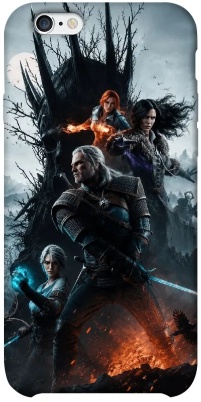 Чехол на Apple iPhone 6/6s plus (5.5") Witcher v2 фото 1 из 1