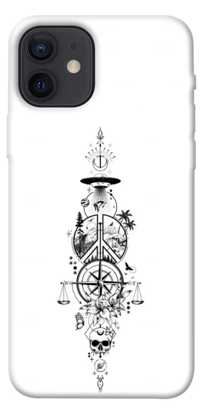 Чехол на Apple iPhone 12 (6.1") Tattoo ver.7 фото 1 из 1