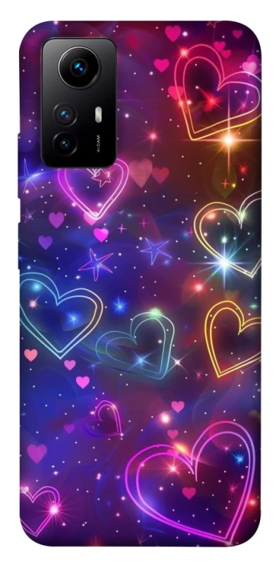 Чехол на Xiaomi Redmi Note 12S Drawn hearts фото 1 из 1