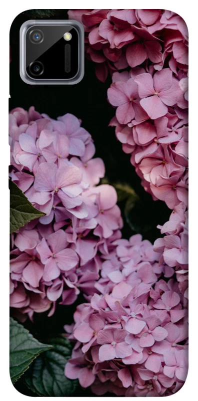 Чохол на Realme C11 Рожеві гартензії фото 1 з 1