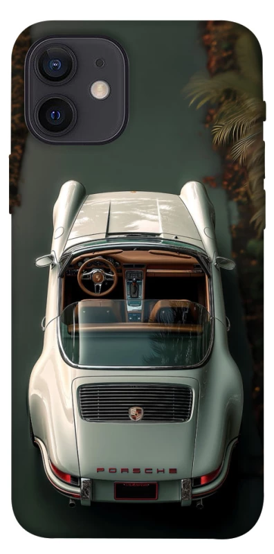 Чехол на Apple iPhone 12 (6.1") White porsche фото 1 из 1