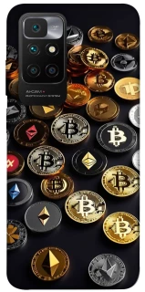 Чехол на Xiaomi Redmi 10 Many coins фото 1 из 1