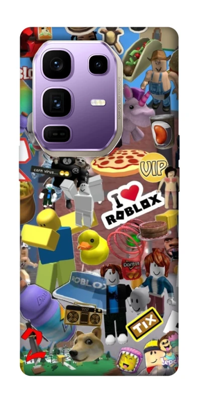 Чохол на Infinix Note 50 Pro+ Roblox collage ver.5 фото 1 з 1