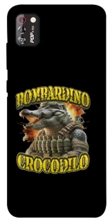 Чехол на TECNO POP 4 Pro Bombardino Crocodilo фото 1 из 1