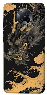 Чохол на Xiaomi Redmi K30 Pro / Poco F2 Pro gold dragon фото 1 з 1