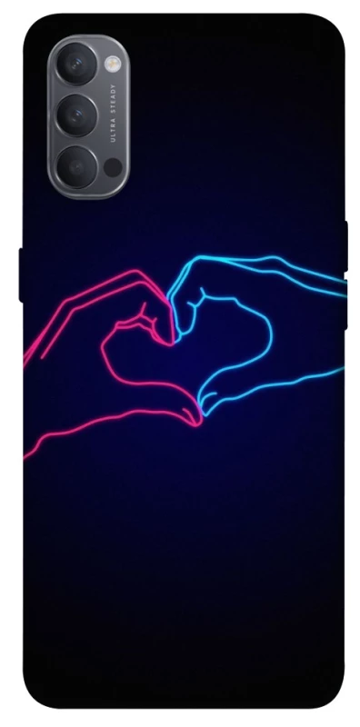 Чохол на Oppo Reno 4 Neon love фото 1 з 1
