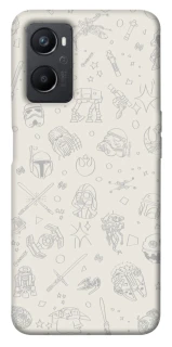 Чохол на Oppo A96 Star Wars background ver.1 фото 1 з 1