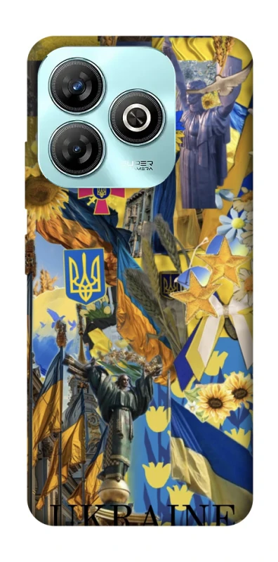 Чехол на ZTE Blade A75 4G Ukraine style ver.8 фото 1 из 1