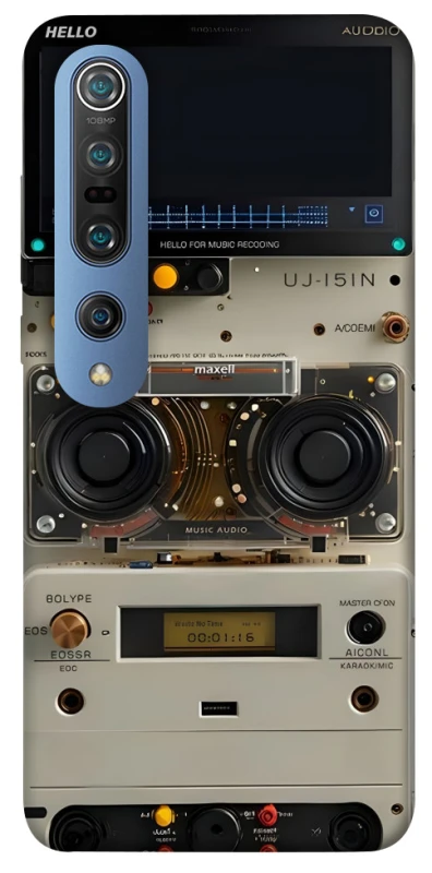 Чохол на Xiaomi Mi 10 / Mi 10 Pro Audio panel фото 1 з 1