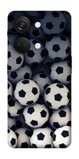Чехол на OnePlus Nord 3 Футбольные мячи фото 1 из 1