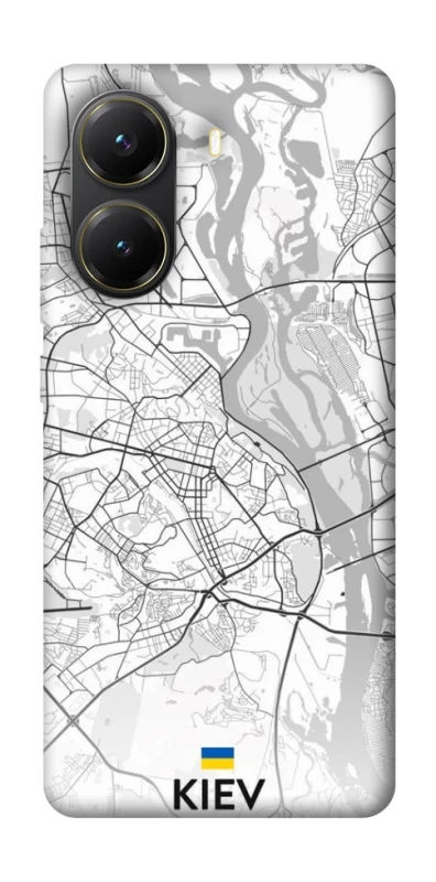 Чехол на Xiaomi Poco X7 Pro Kiev white map фото 1 из 1