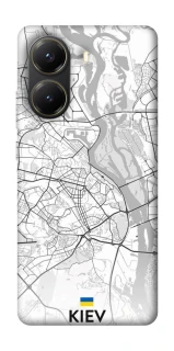 Чехол на Xiaomi Poco X7 Pro Kiev white map фото 1 из 1