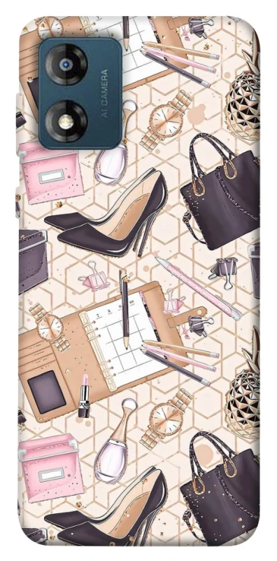 Чохол на Motorola Moto E13 Fashion collage ver.9 фото 1 з 1