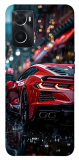 Чехол на Oppo A76 4G Red sports car фото 1 из 1