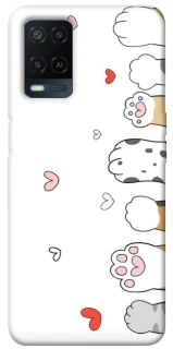 Чехол на Oppo A54 4G Paws фото 1 из 1
