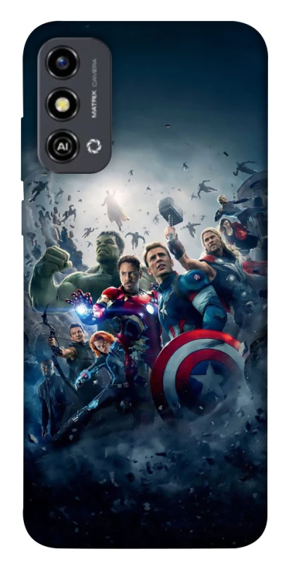 Чохол на ZTE Blade A53 Marvel heroes фото 1 з 1