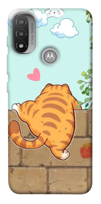 Чохол на Motorola Moto E20 Cat the meow фото 1 з 1