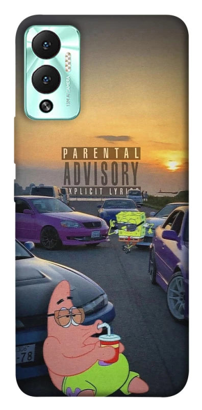 Чохол на Infinix Hot 12 Play Патрік на перегонах фото 1 з 1