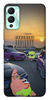 Чохол на Infinix Hot 12 Play Патрік на перегонах фото 1 з 1