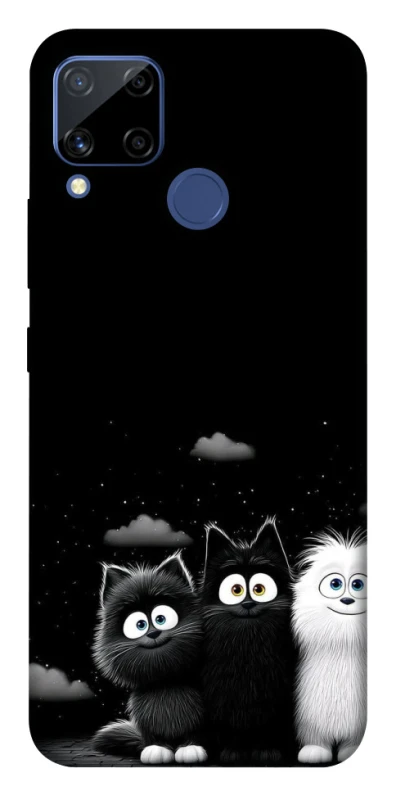 Чохол на Realme C15 Three Cats фото 1 з 1