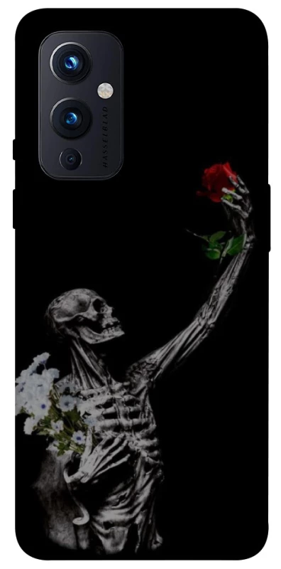 Чехол на OnePlus 9 Skeleton vs Rose фото 1 из 1