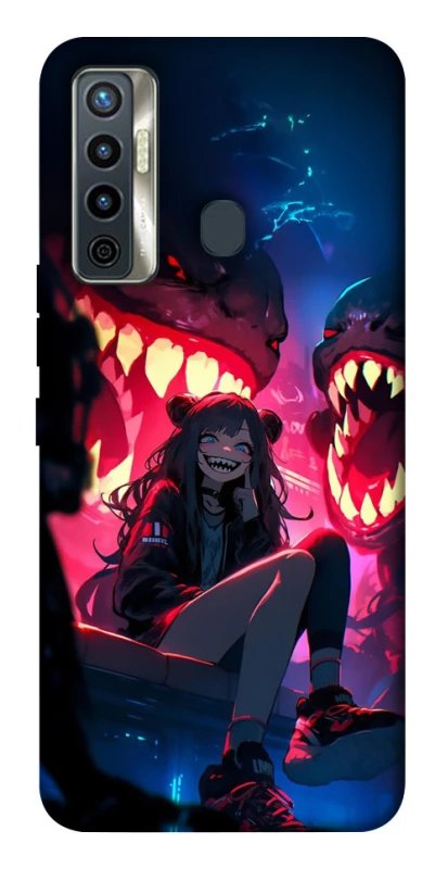 Чохол на TECNO Camon 17 Anime girl фото 1 з 1