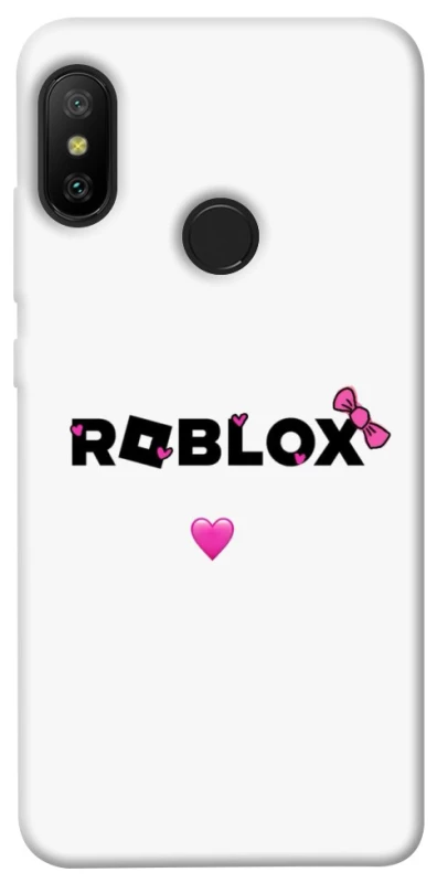 Чохол на Xiaomi Mi A2 Lite / Xiaomi Redmi 6 Pro Roblox heart фото 1 з 1