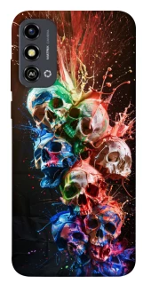 Чохол на ZTE Blade A53 Skulls фото 1 з 1