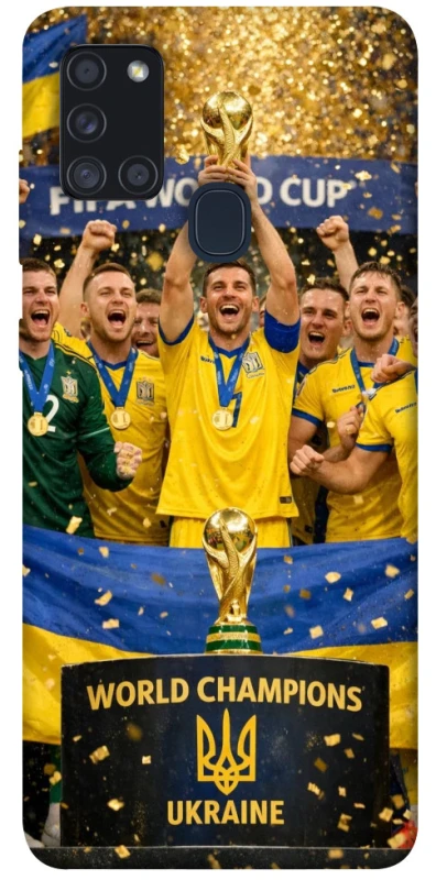 Чохол на Samsung Galaxy A21s UA-Football ver.5 фото 1 з 1