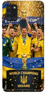 Чехол на Samsung Galaxy A21s UA-Football ver.5 фото 1 из 1