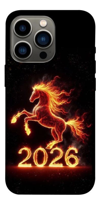 Чохол на Apple iPhone 13 Pro (6.1") Red Fire Horse ver.1 фото 1 з 1