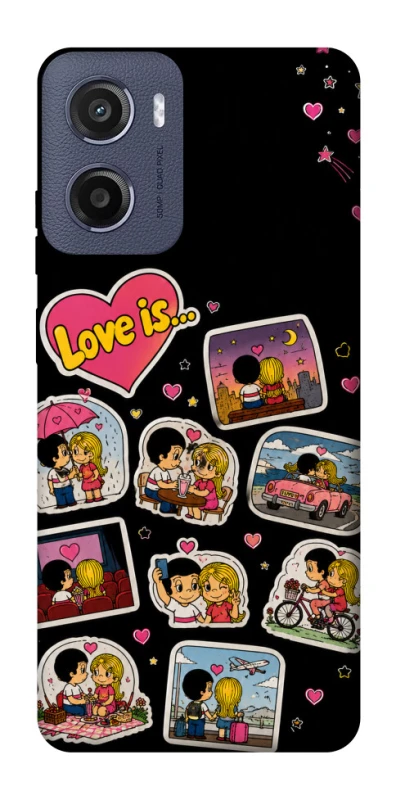 Чохол на Motorola Moto G05 Love is ver.3 фото 1 з 1
