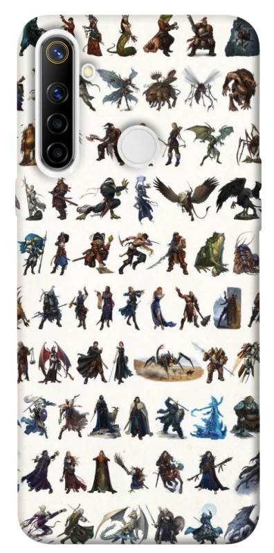 Чехол на Realme 6i Character Selection фото 1 из 1